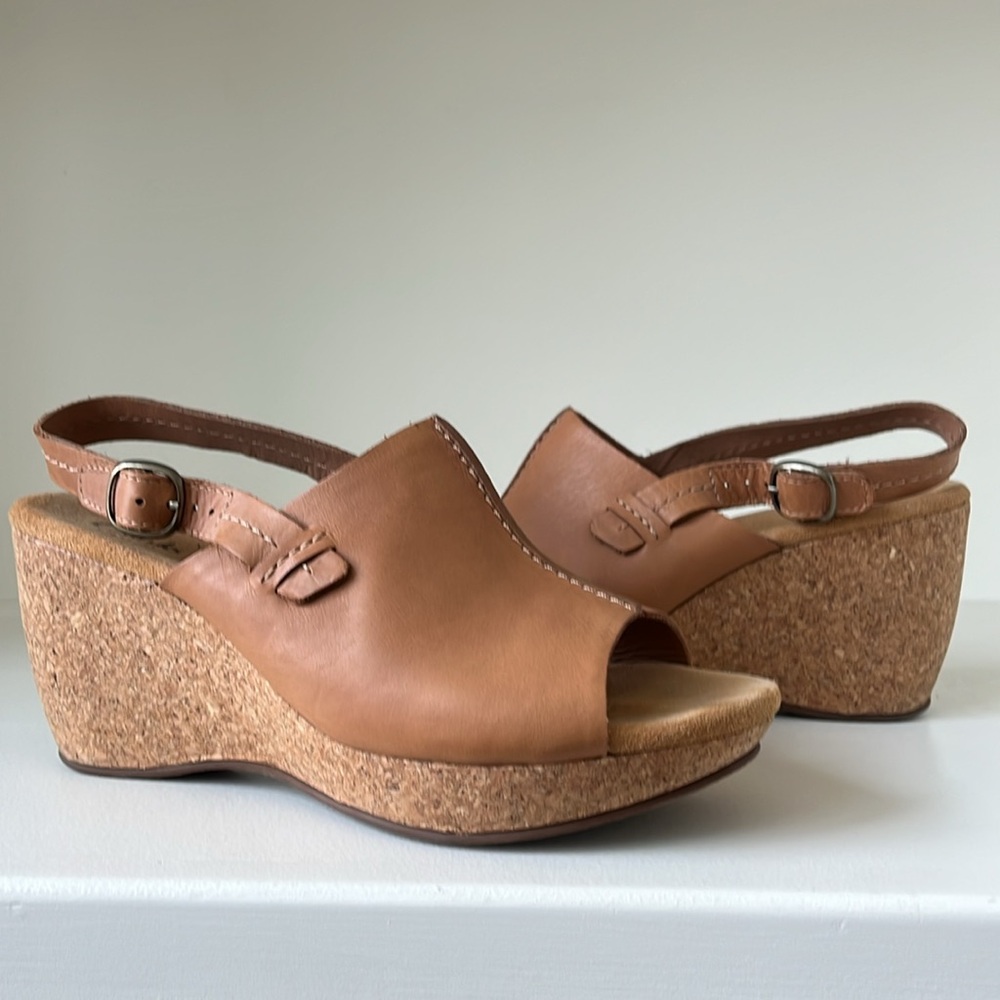 Clark’s Elements cork wedge sandal